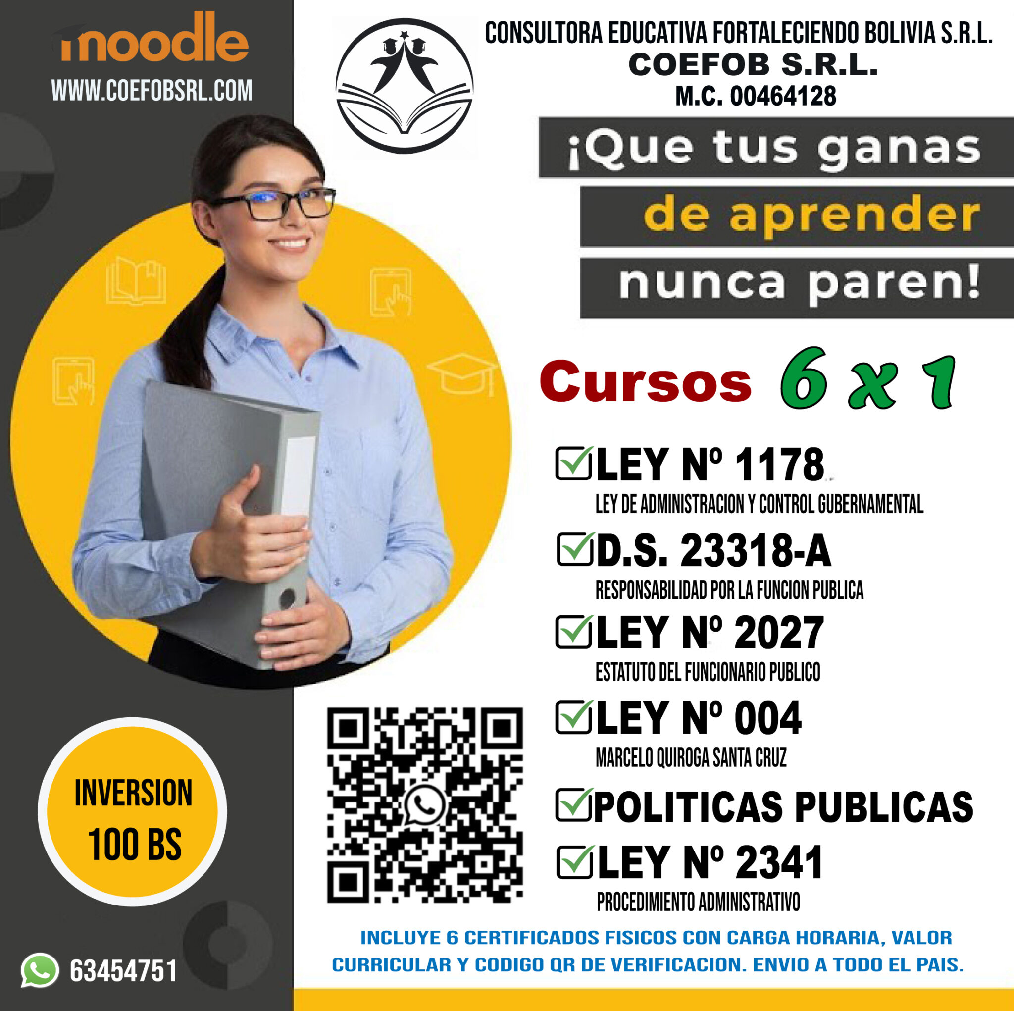 CURSOS LEYES 6x1