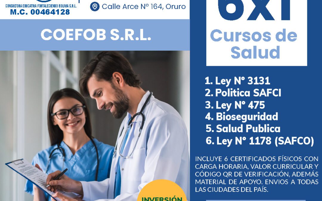CURSOS 6×1 SALUD 6