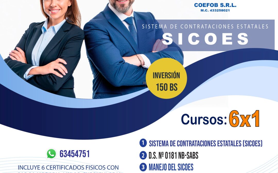 CURSOS 6×1 SICOES