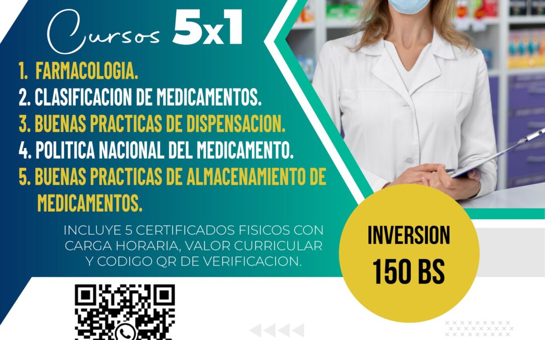 CURSOS 5×1 FARMACIA