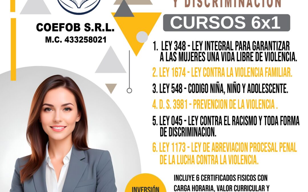 CURSOS 6×1 VIOLENCIA