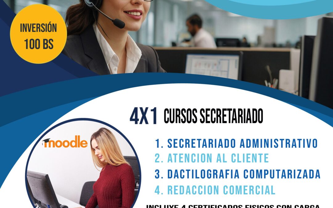 CURSOS 4×1 SECRETARIADO