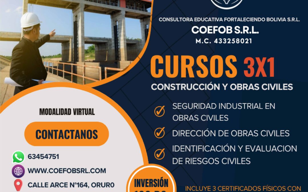 CURSOS CONSTRUCCION Y OBRAS CIVILES