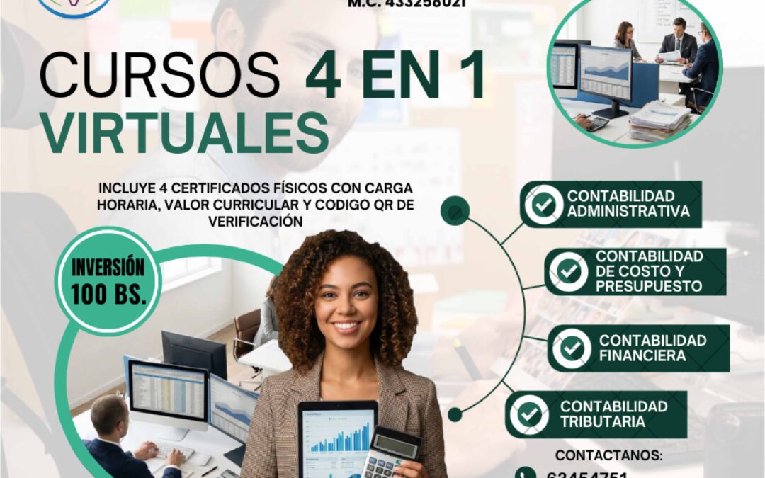 CURSOS 4×1 CONTABILIDAD