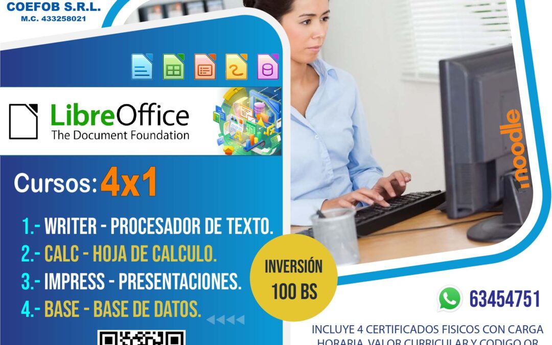 CURSOS 4×1 LIBREOFFICE